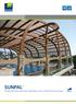 SUNPAL. Multiwall Polycarbonate Standing Seam Architectural System