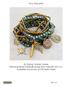 Envy Bracelets. By Denise Yezbak Moore featuring Bead Gallery beads from Halcraft USA, Inc. available exclusively at Michaels Stores.