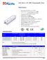 LED Driver C.P. 320W Programmable Series. Main Features: SPECIFICATION