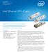 Product Brief Intel Ethernet SFP+ Optics Network Connectivity