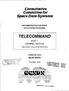 Consultative Committee for Space Data Systems RECOMMENDATION FOR SPACE DATA SYSTEM STANDARDS TELECOMMAND PART1 CHANNELSERVICE