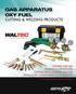 GAS APPARATUS OXY FUEL CUTTING & WELDING PRODUCTS