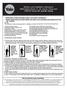 Mortise Lock Installation Instructions 8800 Series (Knob, FL, RL and SL Trims) and YMM100 Series (FL and RL Trims)