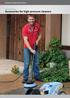 Accessories for high-pressure cleaners