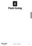 Flash Coving. Chapter 8 Flash Coving 8. 1