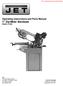 Operating Instructions and Parts Manual 7 Zip-Miter Bandsaw Model J-9180