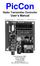 PicCon. Radio Transmitter Controller User s Manual. User s Manual version 1.0 Firmware version 1.0 Hardware version 1.0