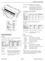 EPSON STYLUS Printer Specifications. Internal fonts and character tables. Paper. Printing. Ink Jet Printers 4/26/94 EPSON STYLUS