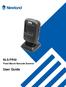 NLS-FR40. Fixed Mount Barcode Scanner. User Guide