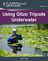 Using Gitzo Tripods Underwater