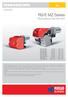 RS/E MZ Series. Technical Data Leaflet. Modulating Gas Burners. Gas TS0088UK00