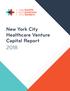 New York City Healthcare Venture Capital Report 2018
