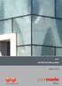 ICE H STRUCTURE GLASS FROM GLAS MARTE PRODUCT REPORT EXTERIOR / INTERIOR GLAZING