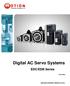 Digital AC Servo Systems