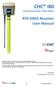 CHC i80. RTK GNSS Receiver User Manual. with Internal Satel 1-Watt Radios. 1 igage i80 User Manual