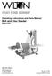 Operating Instructions and Parts Manual Belt and Disc Sander