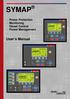 SYMAP. Power Protection Monitoring Diesel Control Power Management. User s Manual