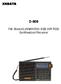 D-808. FM Stereo/LW/MW/SW-SSB AIR RDS Synthesized Receiver