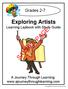 Grades 2-7. Exploring Artists Learning Lapbook with Study Guide SAMPLE PAGE. A Journey Through Learning