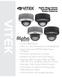 VITEK. Alpha Mega Series Vandal Resistant Dome Cameras