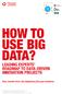 HOW TO USE BIG DATA?