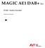 MAGIC AE1 DAB+ Go. DAB+ Audio Encoder. Hardware Manual