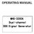 OPERATING MANUAL. MHS-3200A Dual-channel DDS Signal Generator