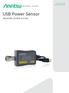 Product Brochure Technical Data Sheet. USB Power Sensor. MA24106A, 50 MHz to 6 GHz