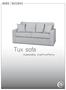 Tux sofa. assembly instructions