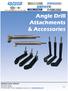 Angle Drill Attachments & Accessories