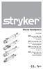 Shaver Handpieces. User Guide , -501 Formula Shaver Handpiece , -501 Formula Hand-Controlled Shaver Handpiece
