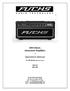 ODS Classic Instrument Amplifiers V 2.1. Operations Manual. For ODS Models (head and combo) ODS-50 ODS-100
