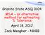 Granite State ASQ 0104 MSA an alternative method for estimating % Tolerance April 18, 2012 Jack Meagher - NHBB