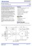 DATASHEET. Features. Applications. Related Literature ISL26102, ISL Low-Noise 24-bit Delta Sigma ADC. FN7608 Rev 0.