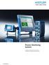 Process Monitoring Systems. maxymos XY Monitors for 100 % Quality in Production, Assembly and Product Testing.