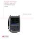 Keysight Technologies N9912A FieldFox RF Handheld Analyzer