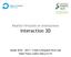 Réalité Virtuelle et Interactions. Interaction 3D. Année / 5 Info à Polytech Paris-Sud. Cédric Fleury
