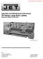 Operation and Maintenance Instructions ZH Series Large Bore Lathes Models GH-2680ZH; GH-26120ZH