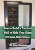 How to Build a Tactical Wall to Hide Your Guns