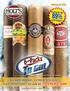 89% BIG NAME Brands EXTREME Discounts Over 100 Options As low as $ 1.65 per cigar FEBRUARY 2018 SAVE UP TO OFF MSRP! See pages for details.