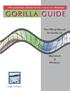 Film production software for the independent filmmaker GORILLA GUID. The Official Manual for Gorilla 3.0. Macintosh & Windows.