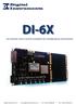 DI-6X. LXI solution class A and B compliant for multipurpose enviroments. Digital Instruments S.r.l.