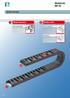 ModulLine MP 25. System overview. 1 Chain bracket. 2 Strain relief. Chain bracket flexible. Frame bridge RS-ZL. STF Steel Fix