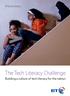 #TechLiteracy. The Tech Literacy Challenge. Building a culture of tech literacy for the nation