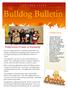 Bulldog Bulletin. Halloween Events at Kennedy THE. October Facts
