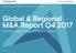 Global & Regional M&A Report Q4 2017