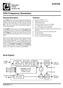 AV9108. CPU Frequency Generator. Integrated Circuit Systems, Inc. General Description. Features. Block Diagram