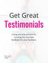 Get Great Testimonials 1