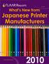 Japanese Printer Manufacturers