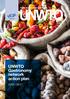 UNWTO Gastronomy network action plan